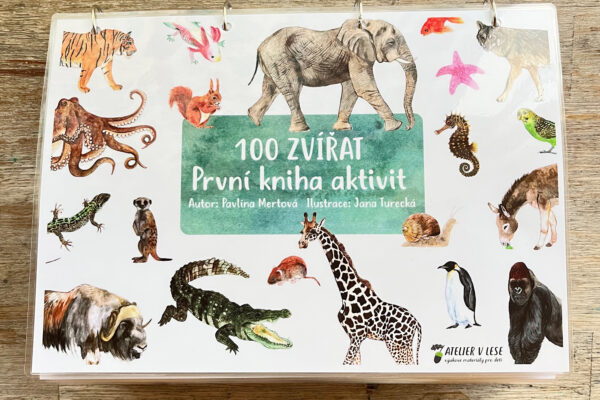 100 zvířat – kniha aktivit