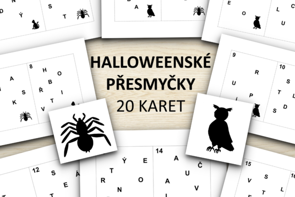 Halloweenské přesmyčky