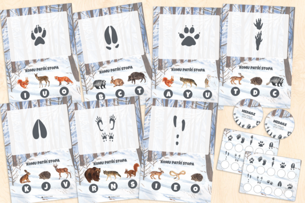Poznávací stezka – stopy zvířat