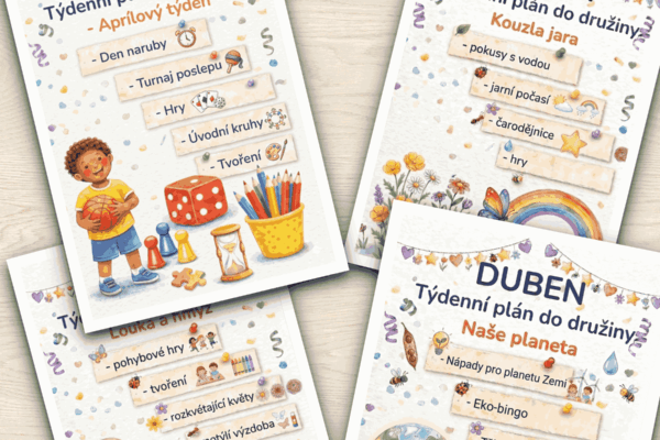 Týdenní plány – duben