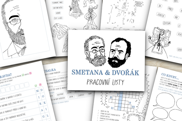 Dvořák a Smetana – pracovní listy
