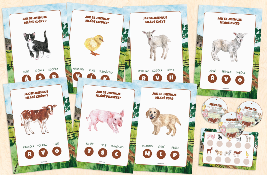 Mláďata – stezka