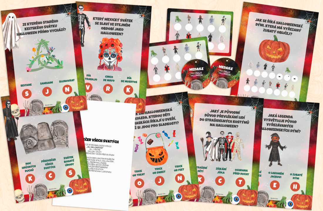 Halloween – naučná stezka