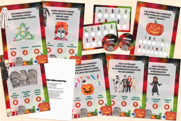 Halloween – naučná stezka